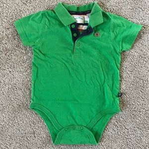 🔶5/10$!! Collared Green Onesie